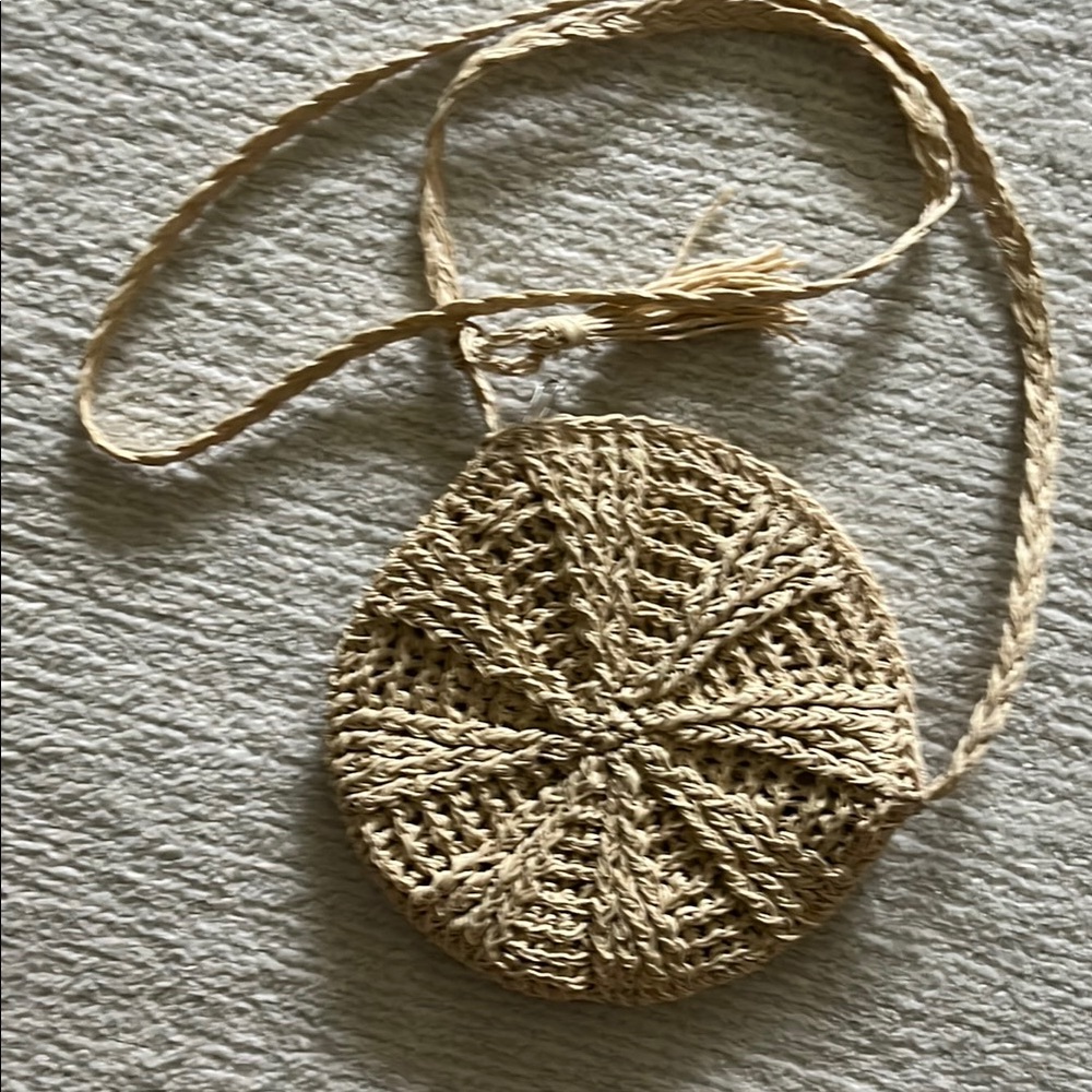 Woven Crossbody Bag